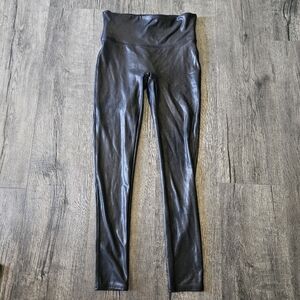 SPANX Faux Leather Leggings